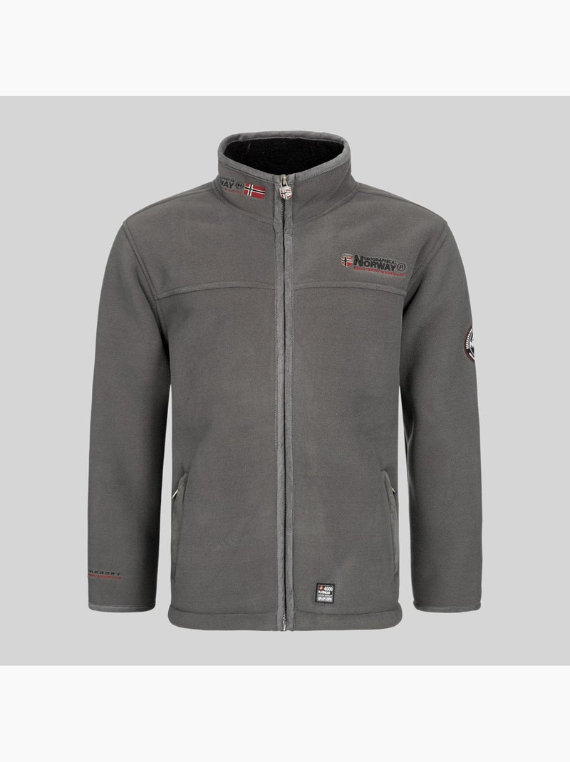 Giacca in pile ubolt – geographical norway Grigio scuro - Kiabi