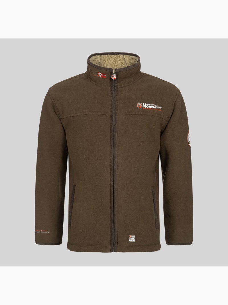 Giacca in pile ubolt – geographical norway Marrone - Kiabi
