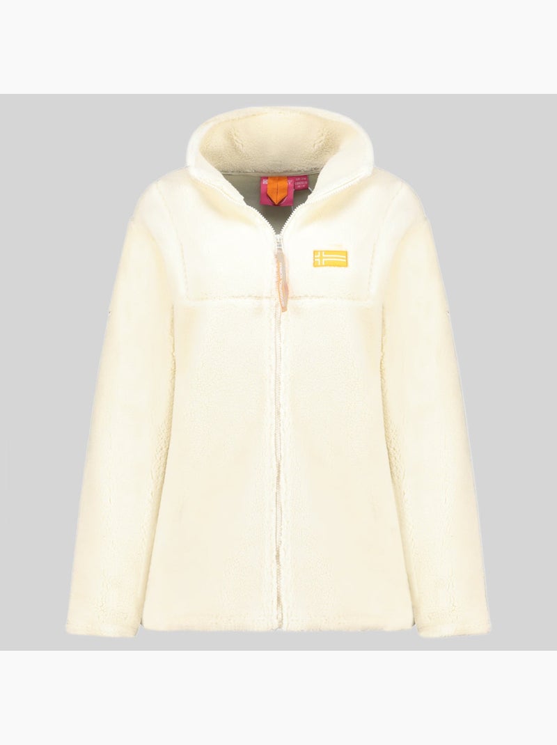 Giacca in pile udolce – geographical norway Bianco sporco - Kiabi