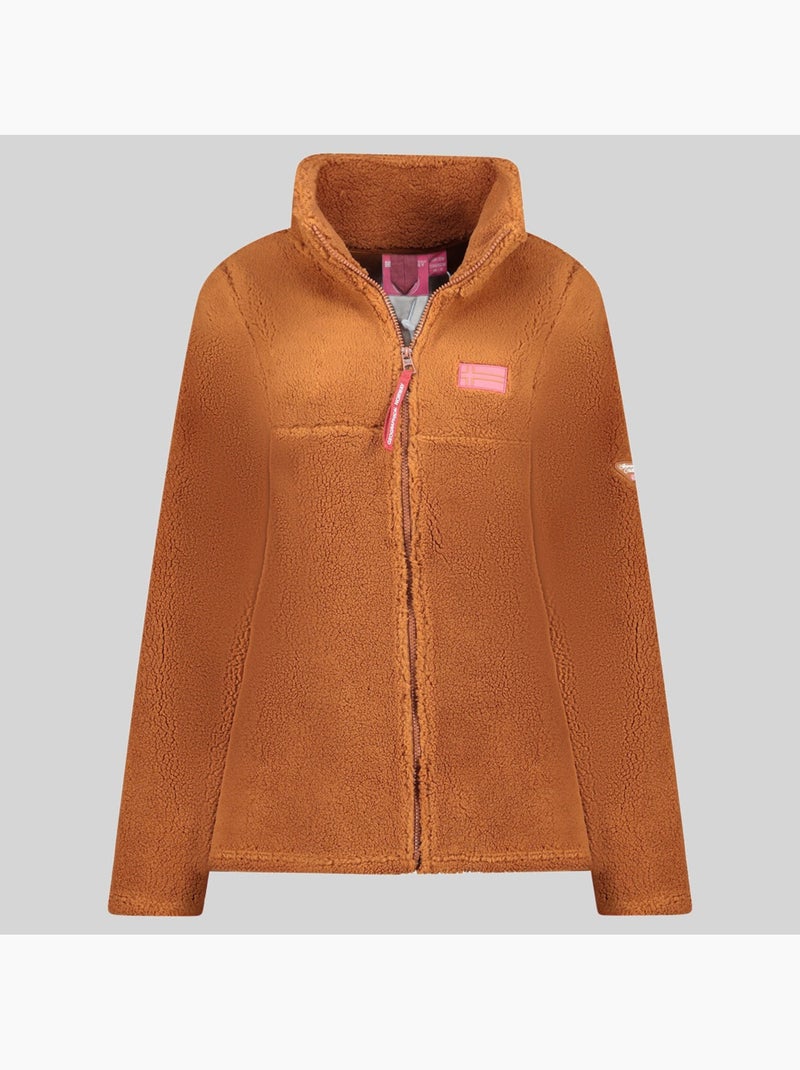 Giacca in pile udolce – geographical norway Cammello - Kiabi