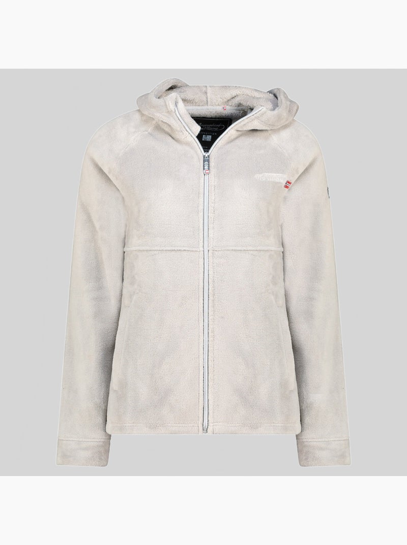 Giacca in pile uliota – geographical norway Grigio chiaro - Kiabi