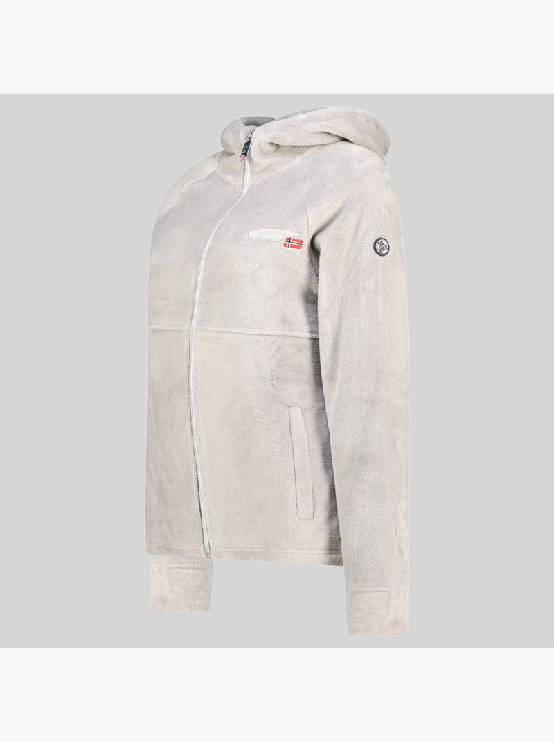 Giacca in pile uliota – geographical norway Grigio chiaro - Kiabi
