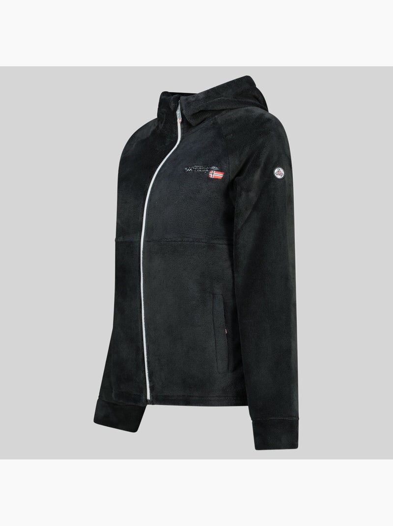 Giacca in pile uliota – geographical norway Nero - Kiabi