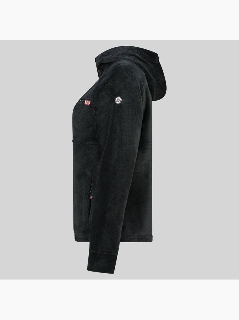 Giacca in pile uliota – geographical norway Nero - Kiabi