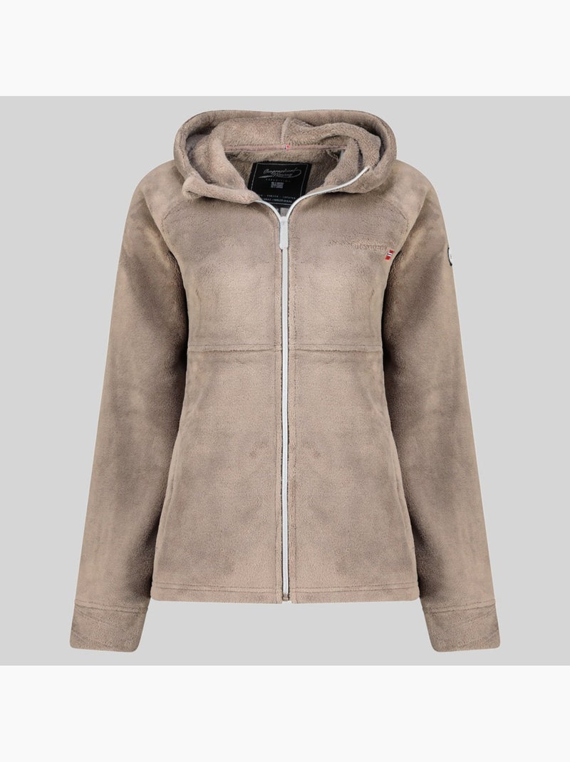 Giacca in pile uliota – geographical norway Tortora - Kiabi
