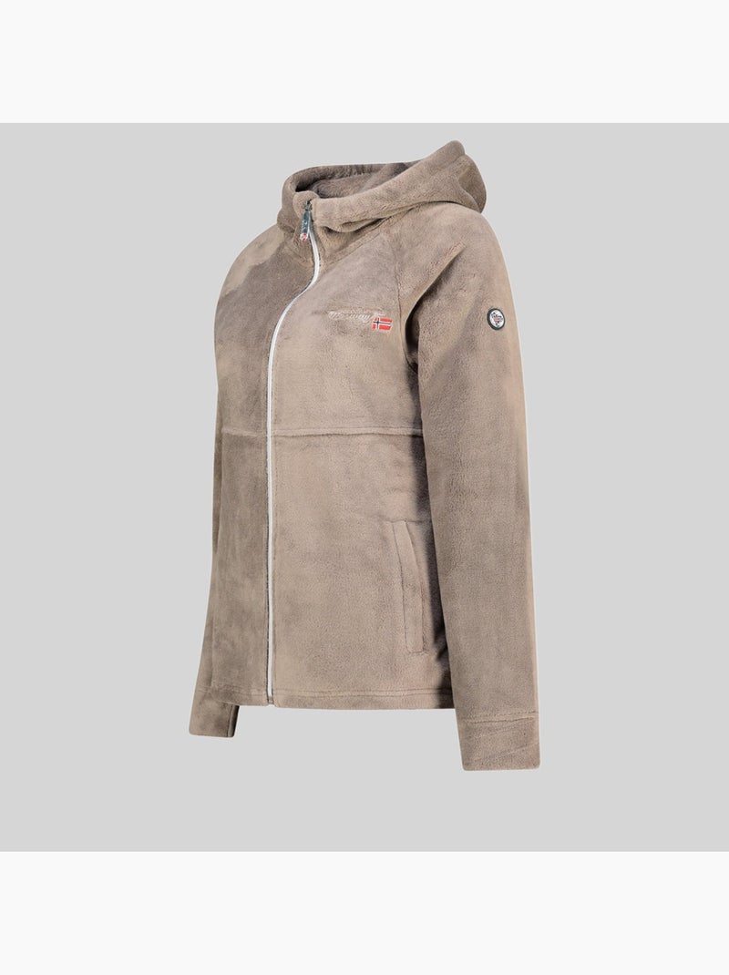 Giacca in pile uliota – geographical norway Tortora - Kiabi