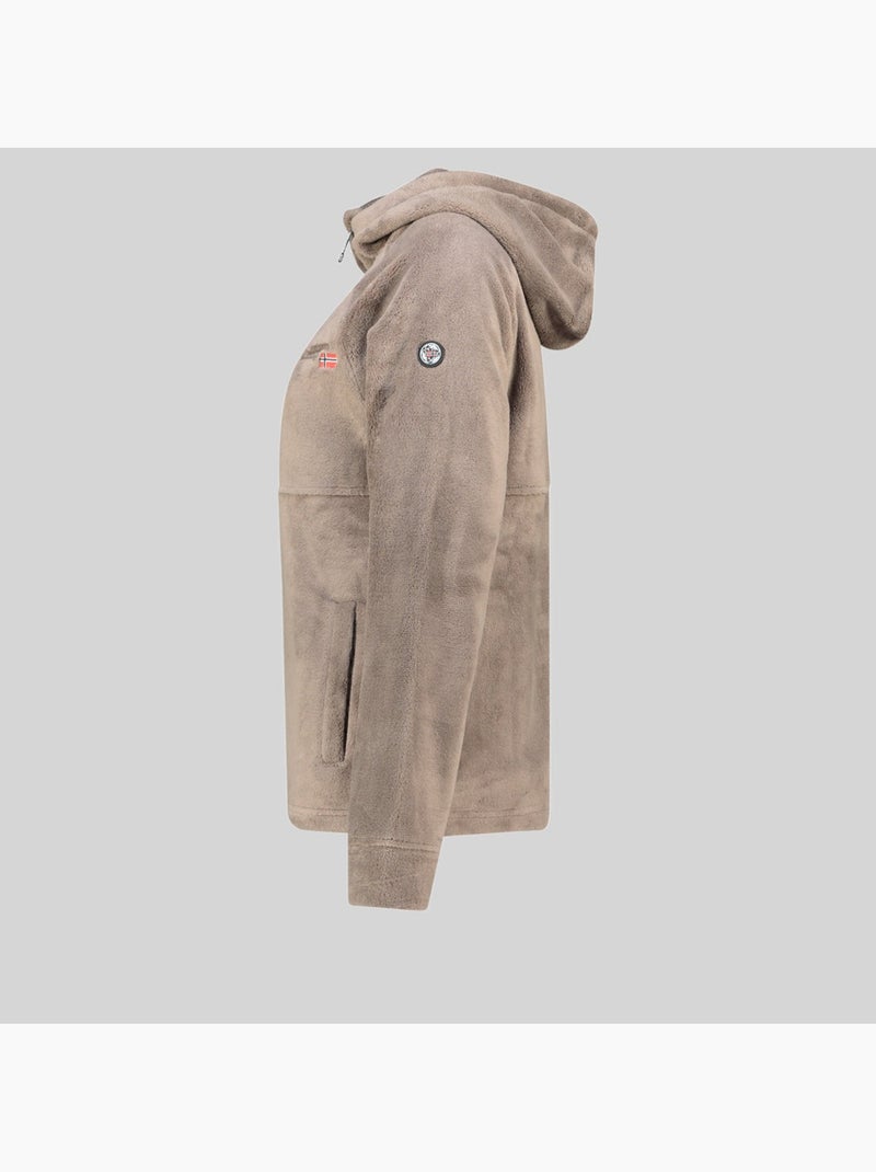 Giacca in pile uliota – geographical norway Tortora - Kiabi