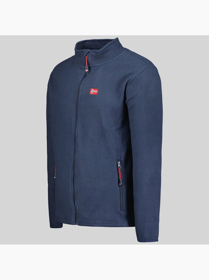 Giacca in pile ulysse fz – geographical norway Blu marino - Kiabi