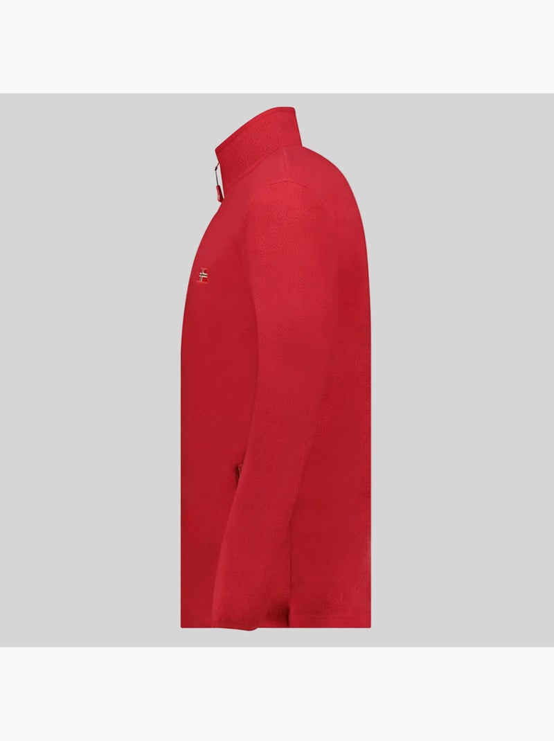 Giacca in pile ulysse fz – geographical norway Rosso - Kiabi