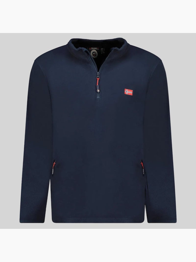 Giacca in pile ulysse hz – geographical norway Blu marino - Kiabi