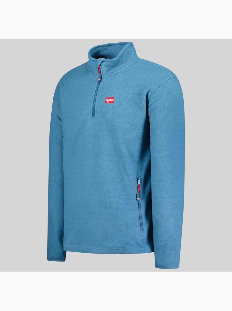 Giacca in pile ulysse hz – geographical norway Blu petrolio - Kiabi