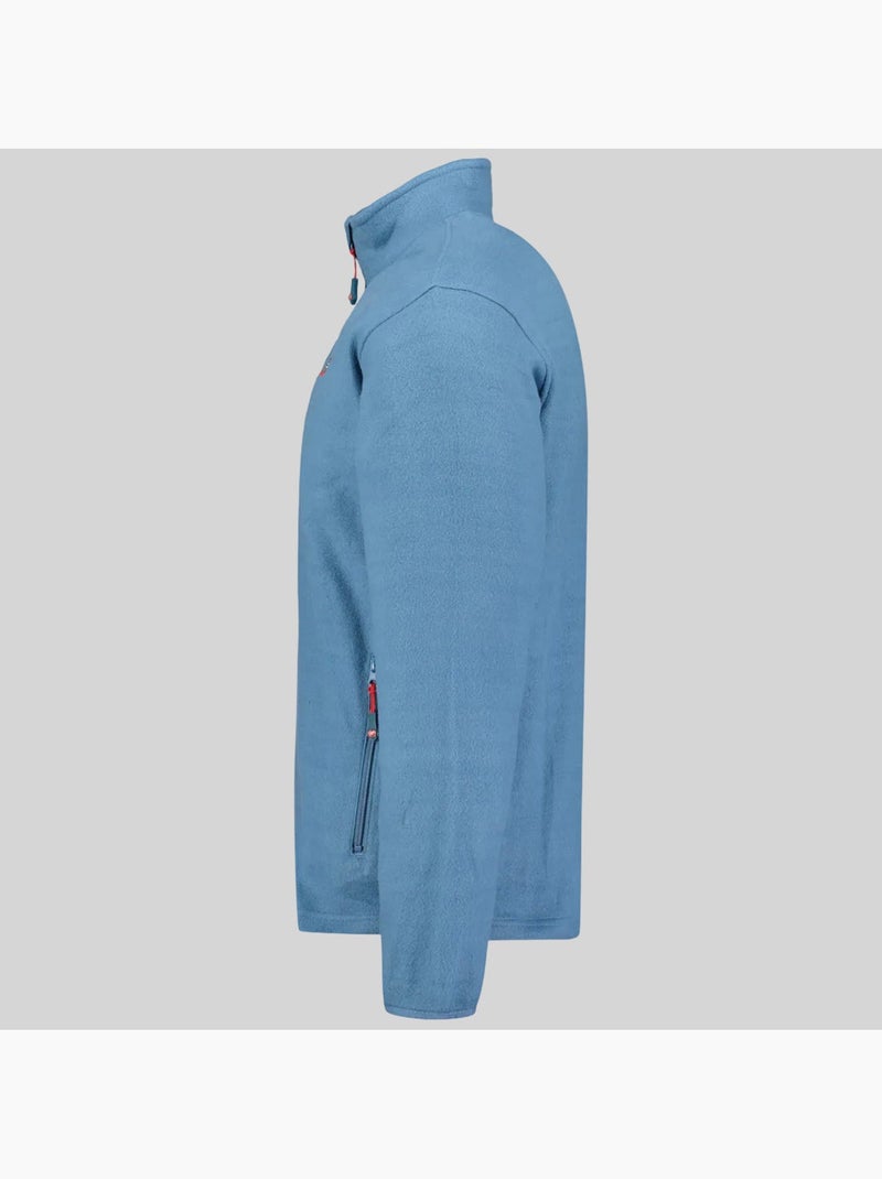 Giacca in pile ulysse hz – geographical norway Blu petrolio - Kiabi