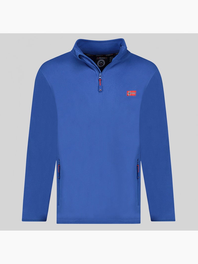 Giacca in pile ulysse hz – geographical norway Blu reale - Kiabi