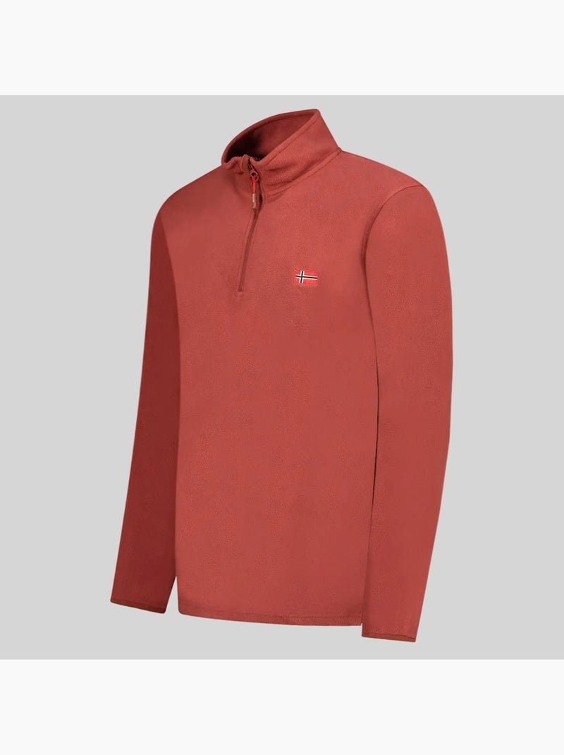 Giacca in pile ulysse hz – geographical norway Terracotta - Kiabi