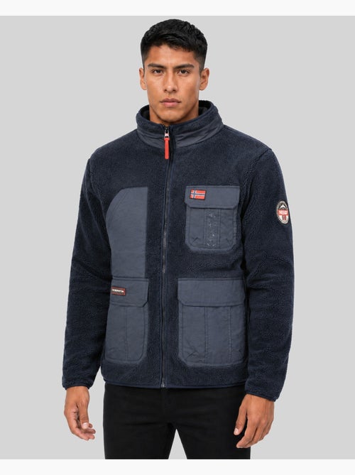 Giacca in pile umare – geographical norway - Kiabi Giacca in pile umare – geographical norway - Kiabi