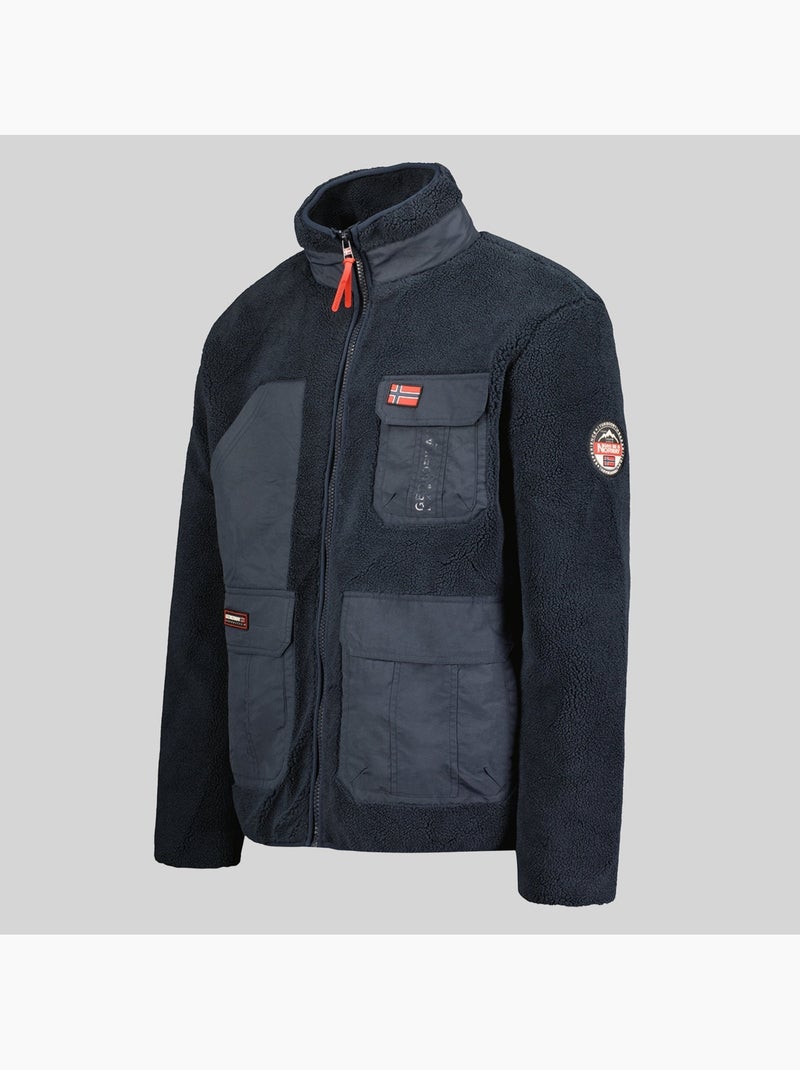 Giacca in pile umare – geographical norway Blu marino - Kiabi