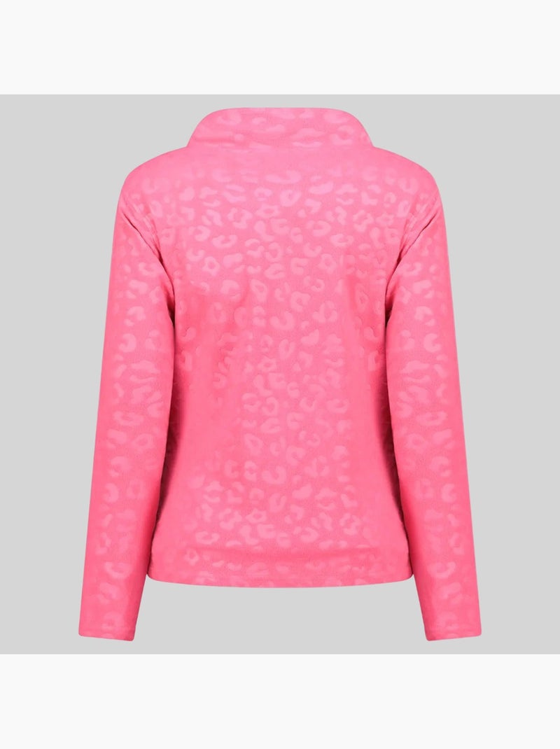 Giacca in pile uminie fz – geographical norway Rosa fluo - Kiabi