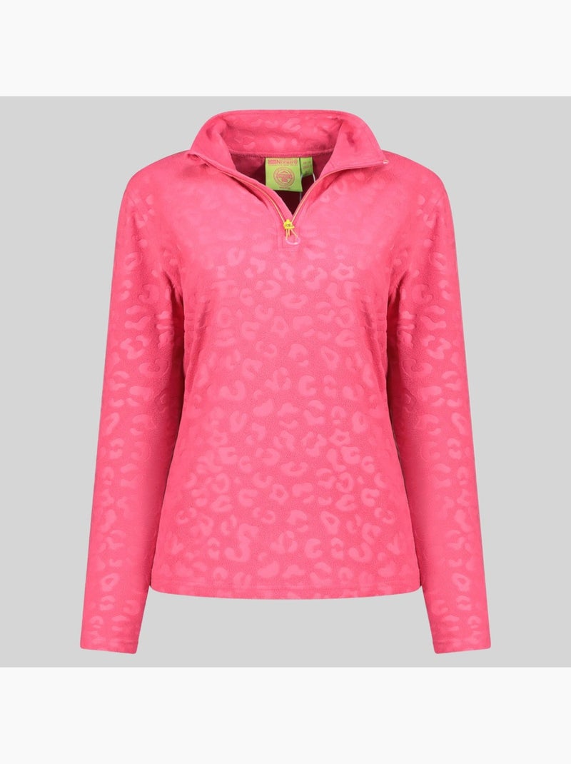 Giacca in pile uminie hz – geographical norway Rosa fluo - Kiabi