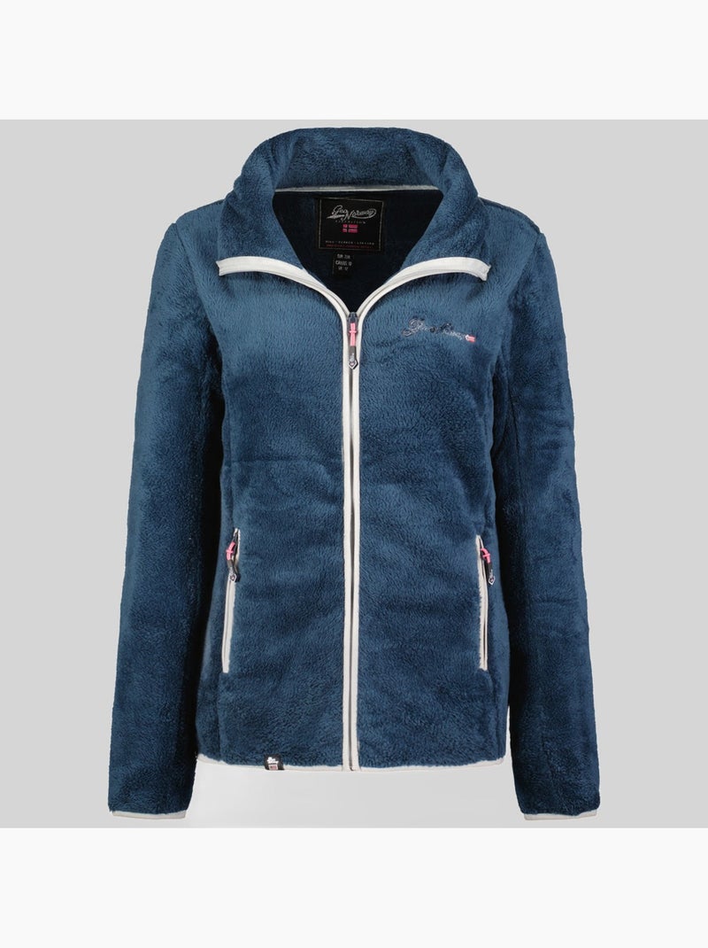 Giacca in pile unique – geographical norway Blu marino - Kiabi