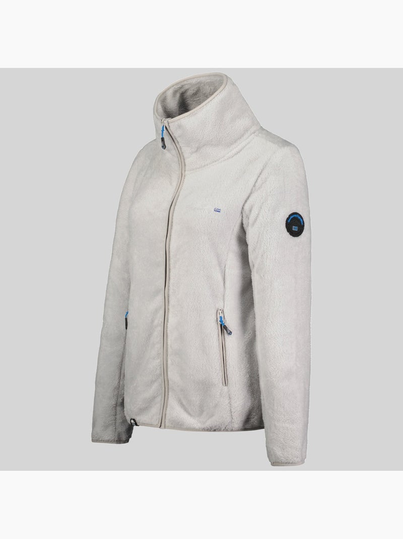 Giacca in pile unique – geographical norway Grigio chiaro - Kiabi