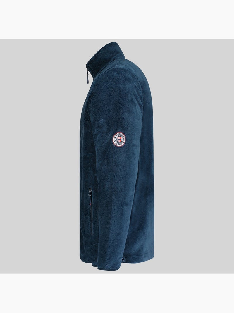 Giacca in pile upload – geographical norway Blu marino - Kiabi