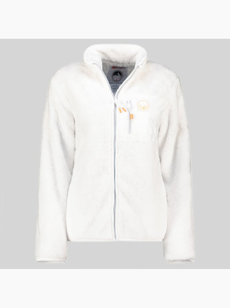 Giacca in pile uprecious – geographical norway Bianco - Kiabi