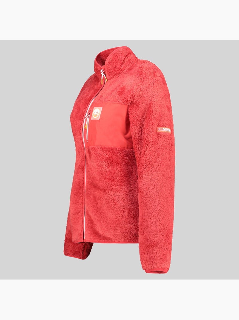 Giacca in pile uprecious – geographical norway Rosso - Kiabi