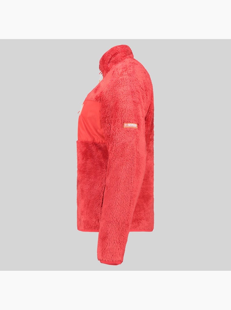 Giacca in pile uprecious – geographical norway Rosso - Kiabi