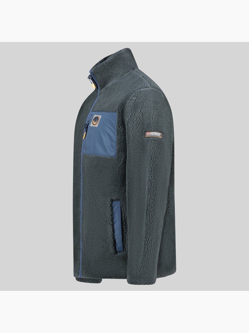 Giacca in pile urock – geographical norway Grigio scuro - Kiabi