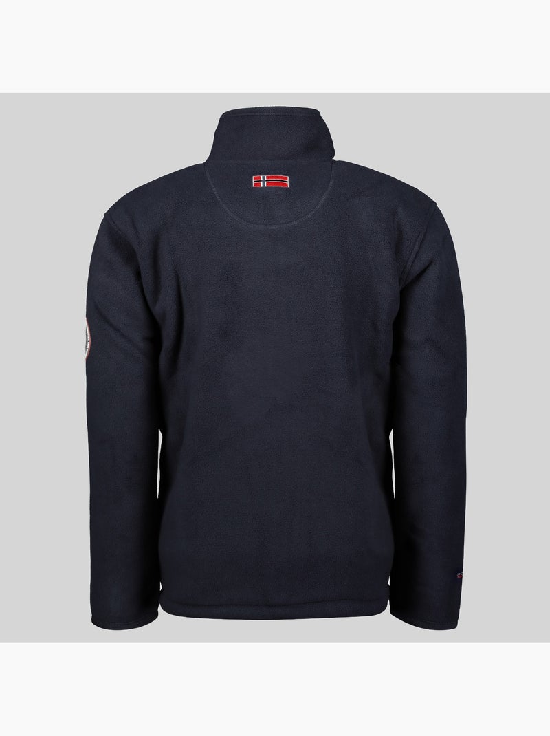 Giacca in pile usine – geographical norway Blu marino - Kiabi