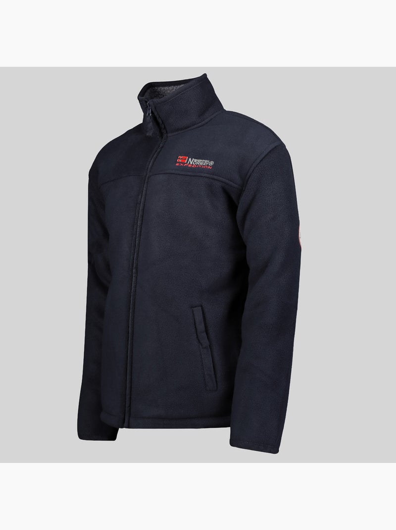 Giacca in pile usine – geographical norway Blu marino - Kiabi
