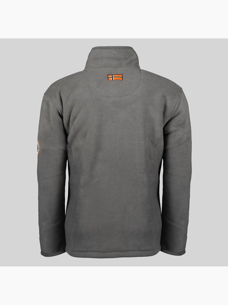Giacca in pile usine – geographical norway Grigio scuro - Kiabi