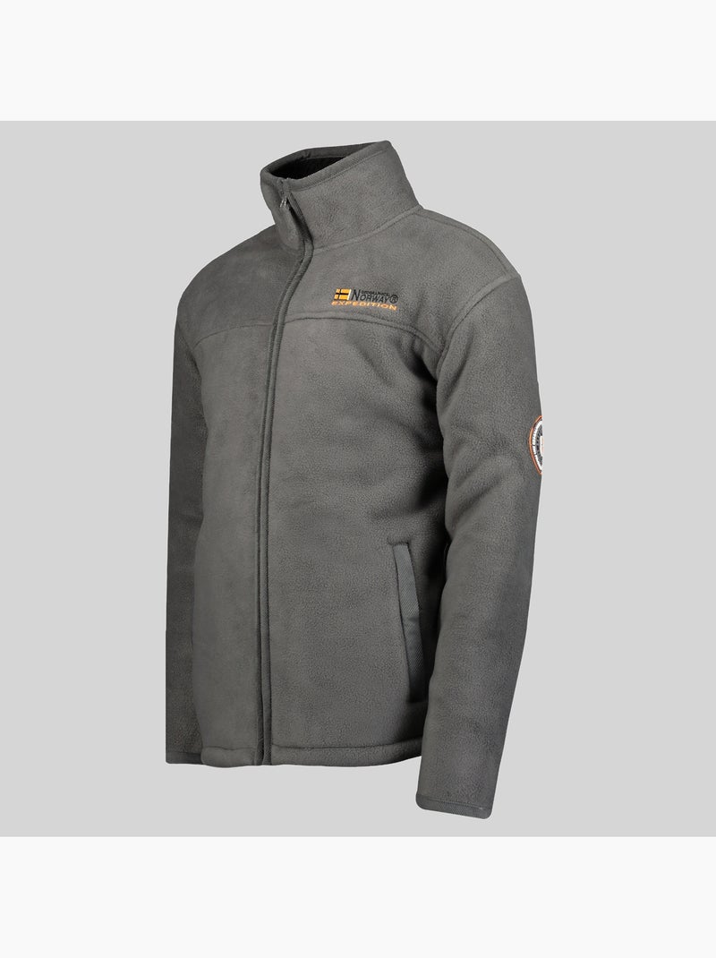 Giacca in pile usine – geographical norway Grigio scuro - Kiabi