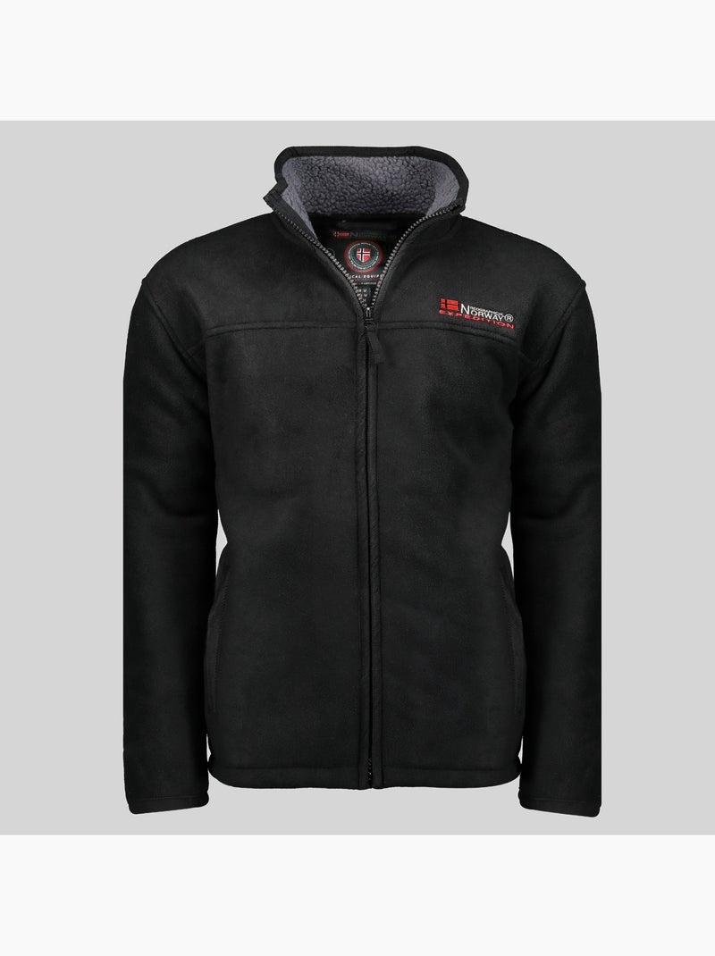Giacca in pile usine – geographical norway Nero - Kiabi