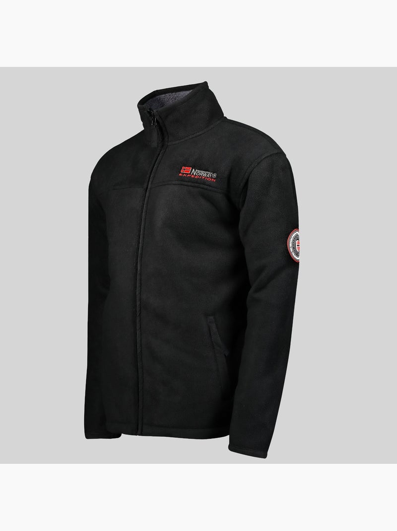 Giacca in pile usine – geographical norway Nero - Kiabi