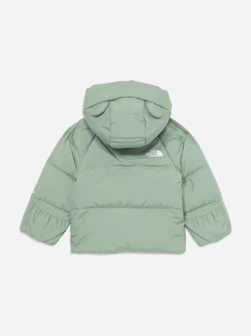 Giacca in piuma e pile - The North Face Verde - Kiabi