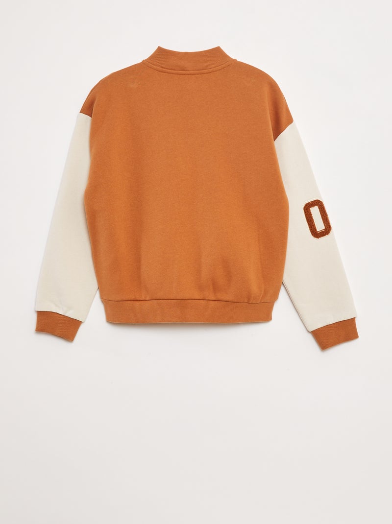 Giacca in stile campus americano Beige - Kiabi