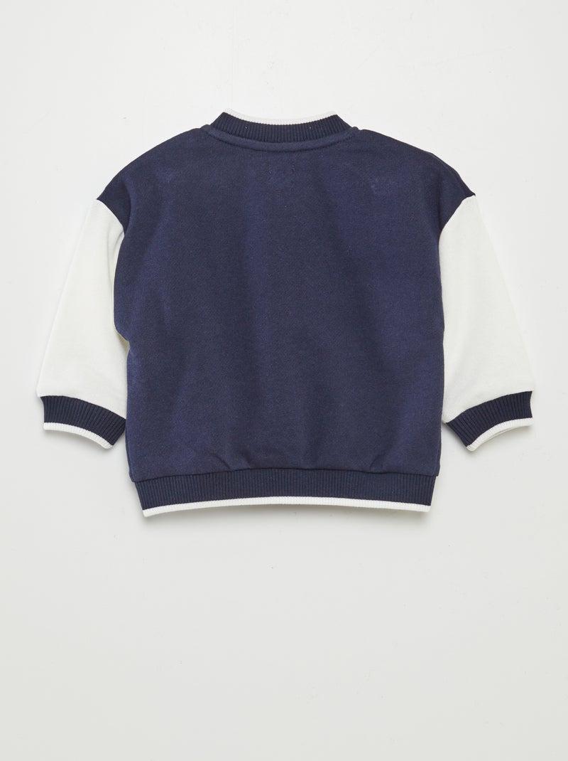 Giacca in stile college americano BLU - Kiabi