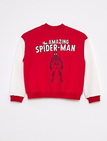 Giacca in tessuto felpato bicolore 'Spider-Man'
