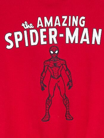 Giacca in tessuto felpato bicolore 'Spider-Man'