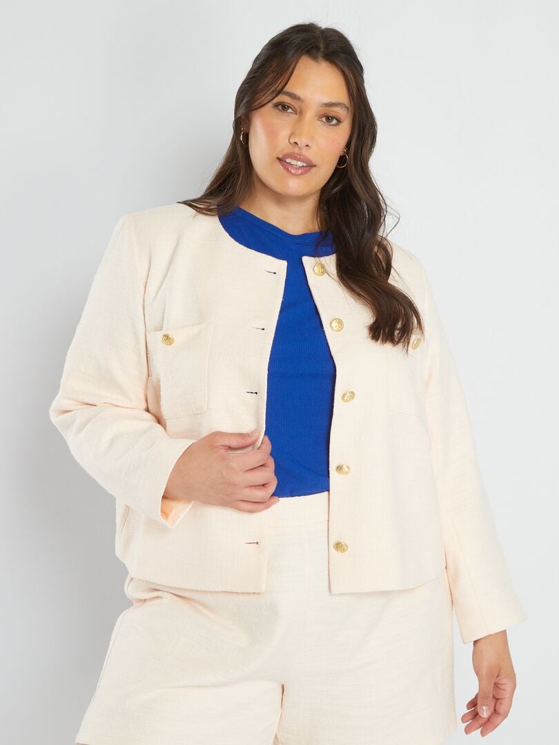 Giacca in tweed ROSA - Kiabi