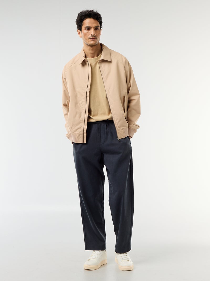 Giacca in twill Beige - Kiabi