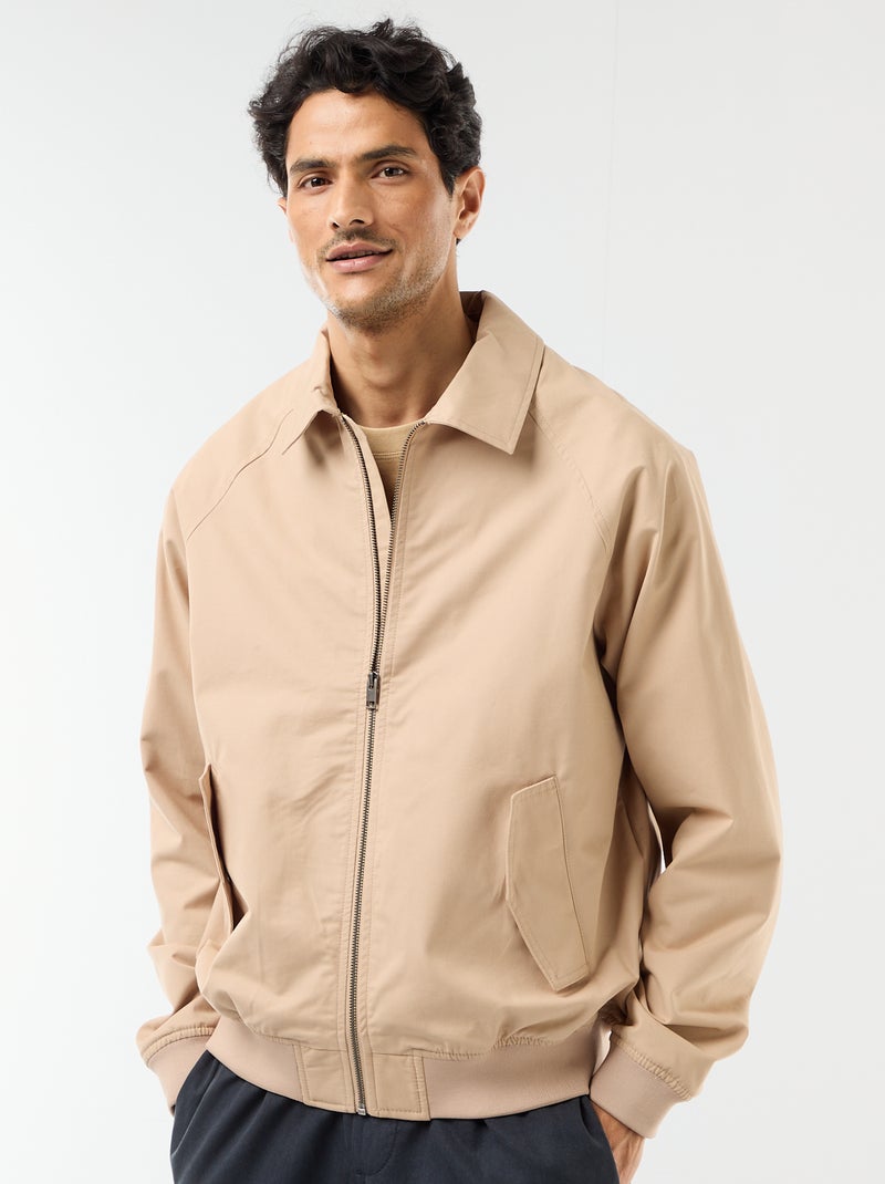 Giacca in twill Beige - Kiabi