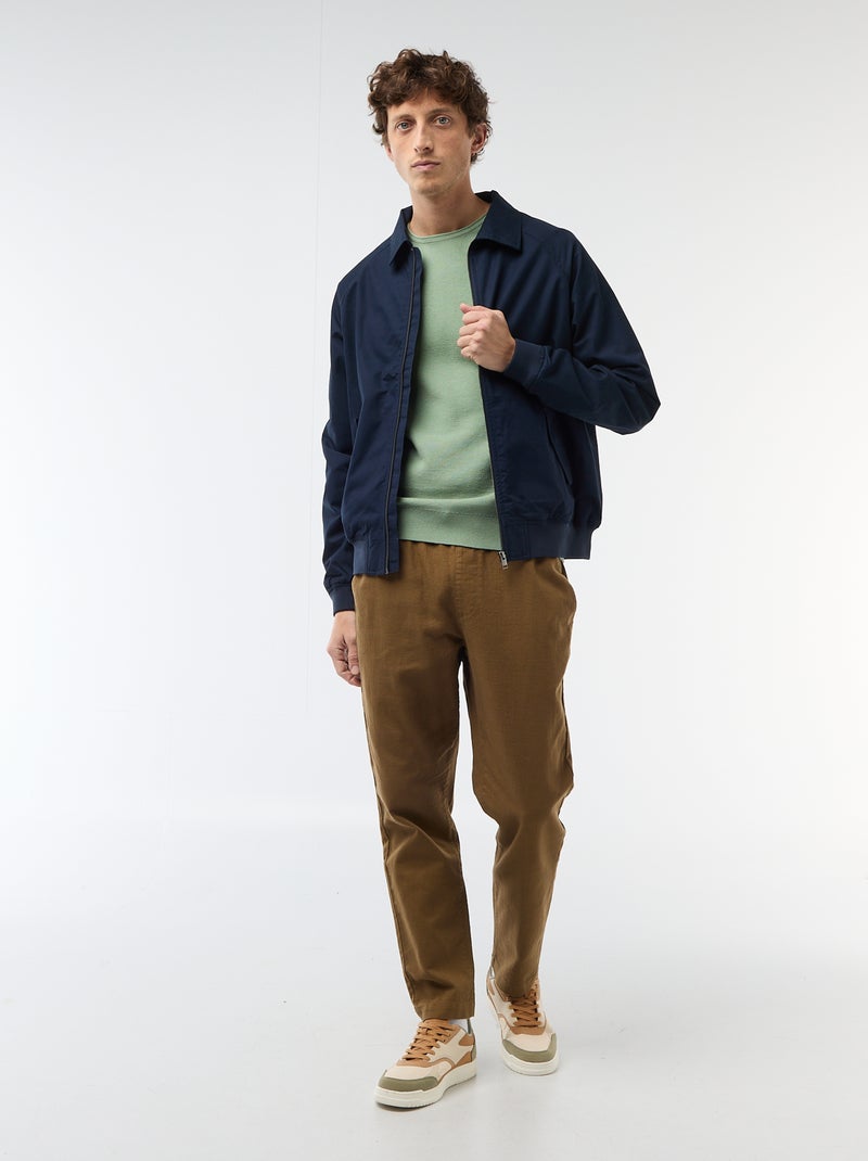 Giacca in twill Blu - Kiabi
