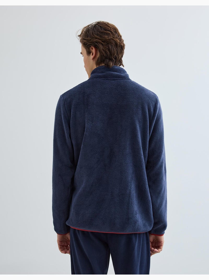 Giacca in velluto in pile, MO Fashion Blu - Kiabi