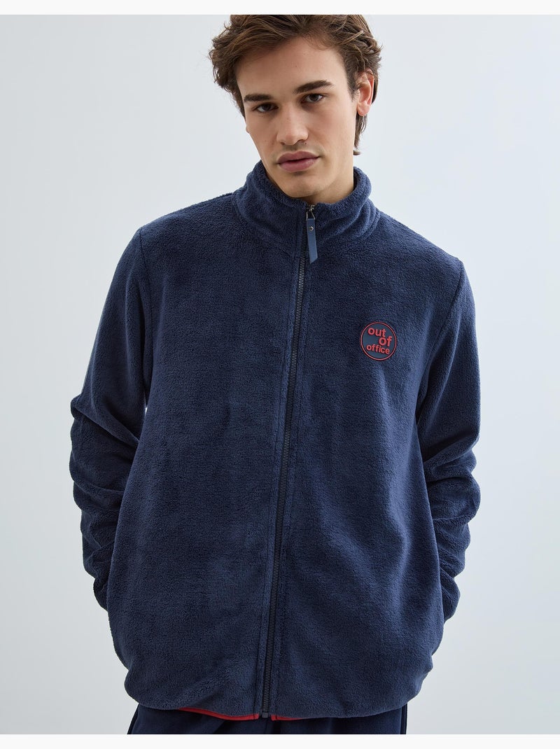 Giacca in velluto in pile, MO Fashion Blu - Kiabi