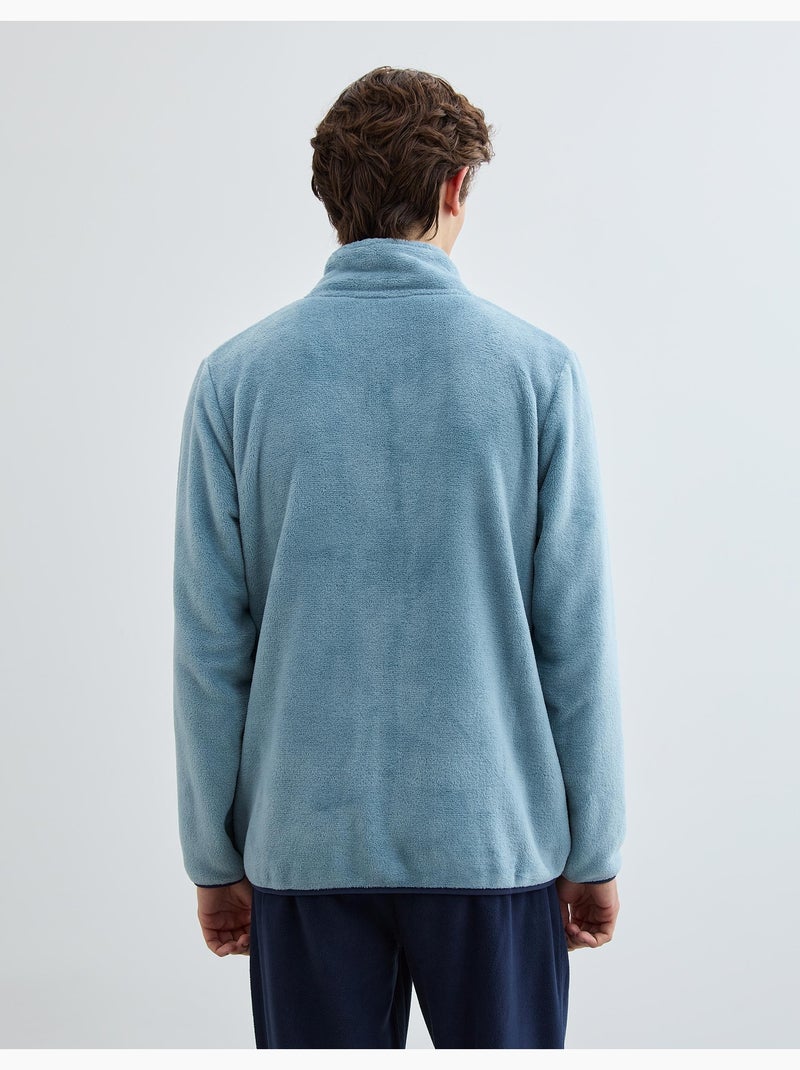 Giacca in velluto in pile, MO Fashion Grigio - Kiabi