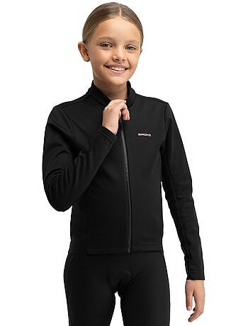Giacca invernale softshell da ciclismo bambina ciclismo bambini e bambine k-core