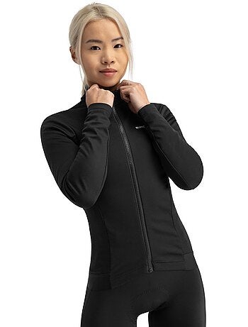 Giacca invernale softshell da ciclismo donna ciclismo donna core abyss