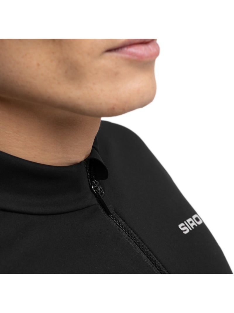 Giacca invernale softshell da ciclismo uomo ciclismo uomo core everest Nero - Kiabi